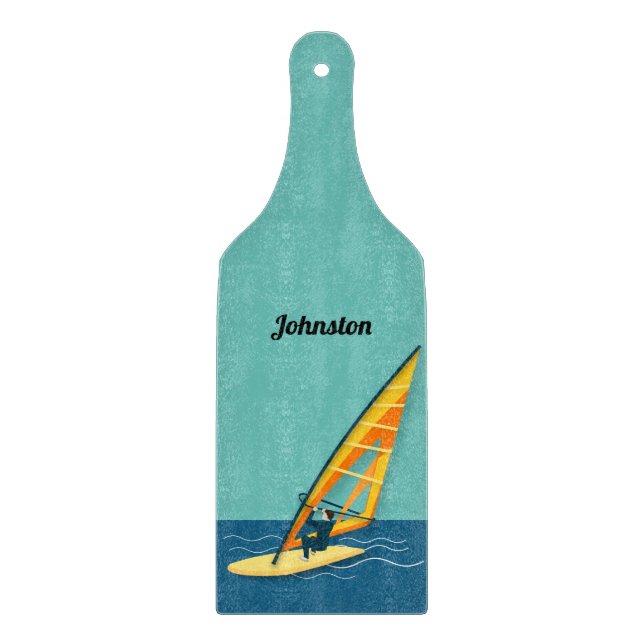 Windsurfing Cutting Board (Front)