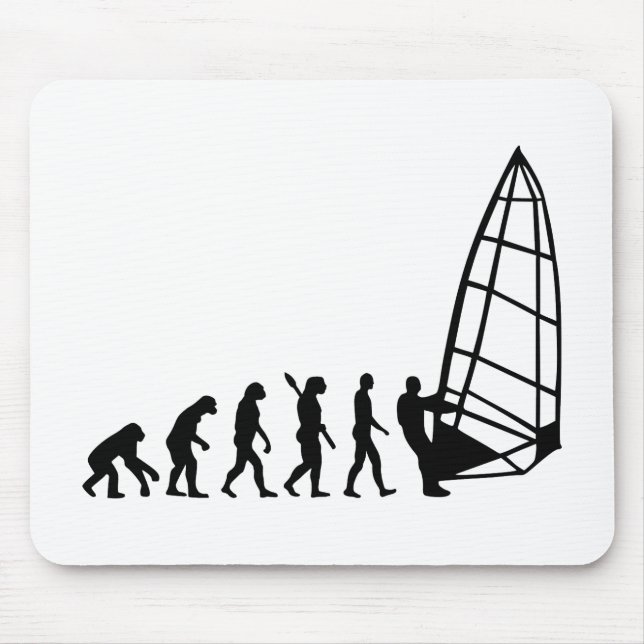 Windsurfing evolution mouse pad (Front)