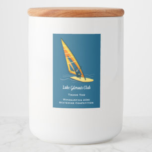 Windsurfing Food Label