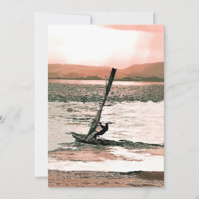 WINDSURFING INVITATION (Front)