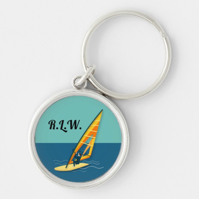 Windsurfing Key Ring (Front)