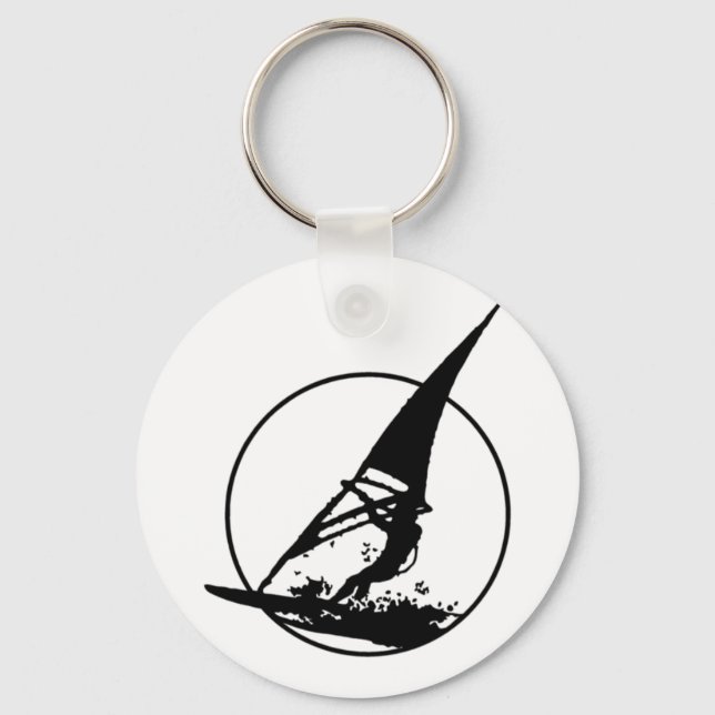 Windsurfing Key Ring (Front)