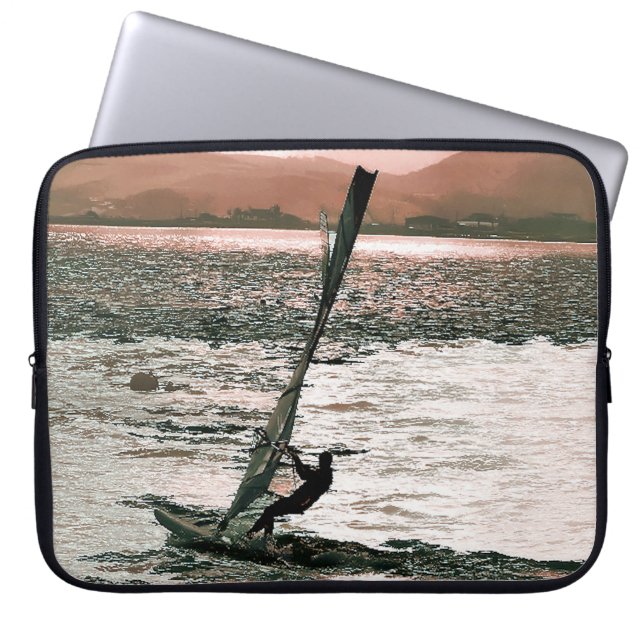 WINDSURFING LAPTOP SLEEVE (Front)