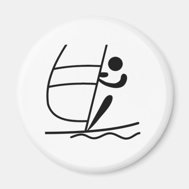 Windsurfing Magnet (Front)