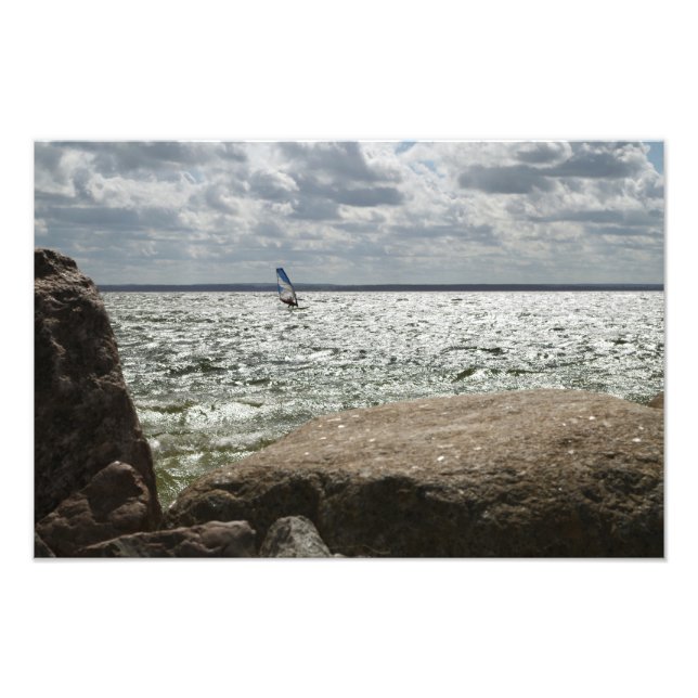 Windsurfing - photo print (Front)