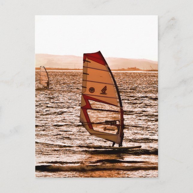 WINDSURFING POSTCARD (Front)