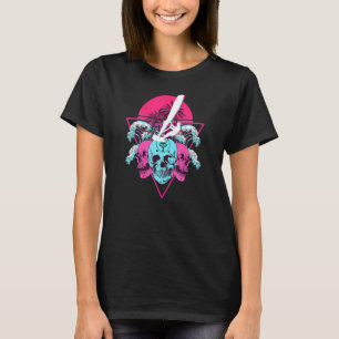 Windsurfing Sails Surf Board Watersport Vaporwave  T-Shirt