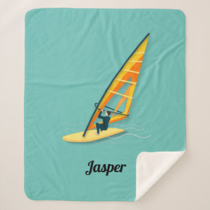 Windsurfing Sherpa Blanket