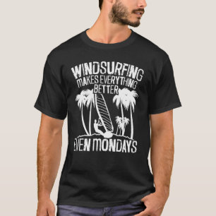 Windsurfing Surfing Board Water Sports T-Shirt