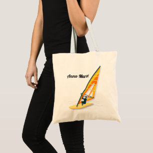 Windsurfing Tote Bag