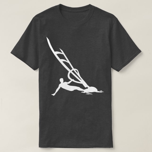 Windsurfing windsurfer  T-Shirt (Design Front)