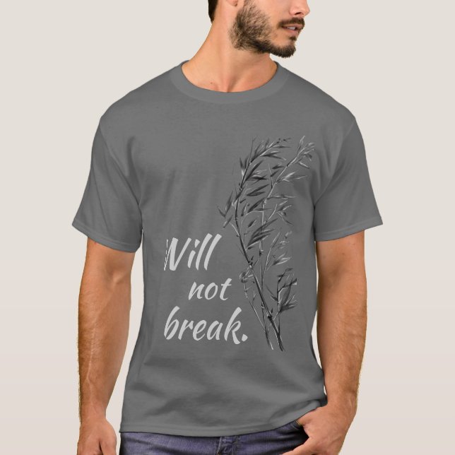 Windswept Bamboo, bent bamboo T-Shirt (Front)