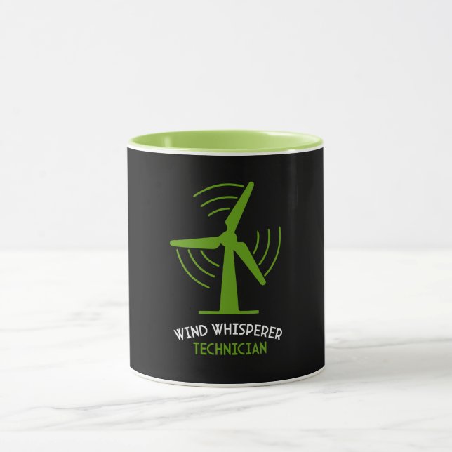 Windturbine Service Technician Mug (Center)