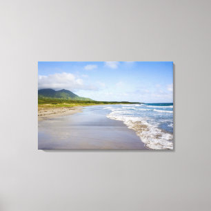 Windward Beach, Nevis Canvas Print