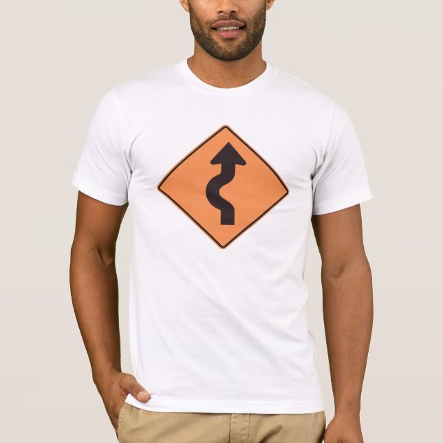 Windy Road Ahead T-Shirt (Front)