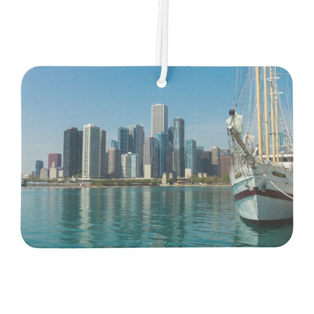 Windy Sailing Car Air Freshener (Back)