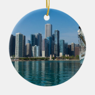 Windy Sailing Ceramic Tree Decoration