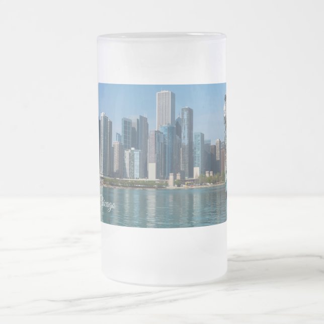 Windy Sailing Frosted Mug (Center)