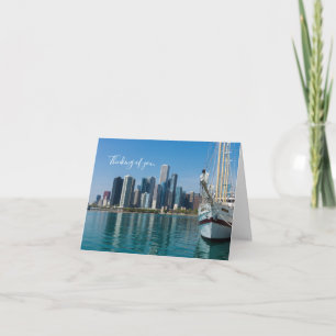 Windy Sailing Thinking Of You Card