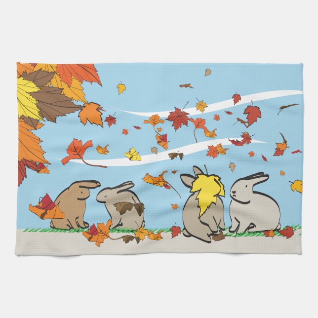 WINDY TEA TOWEL (Horizontal)