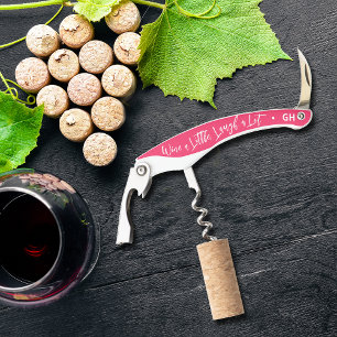 Wine a Little Laugh A Lot Party Corkscrew
