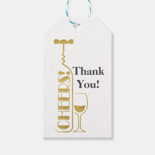 wine, adult birthday gift tags