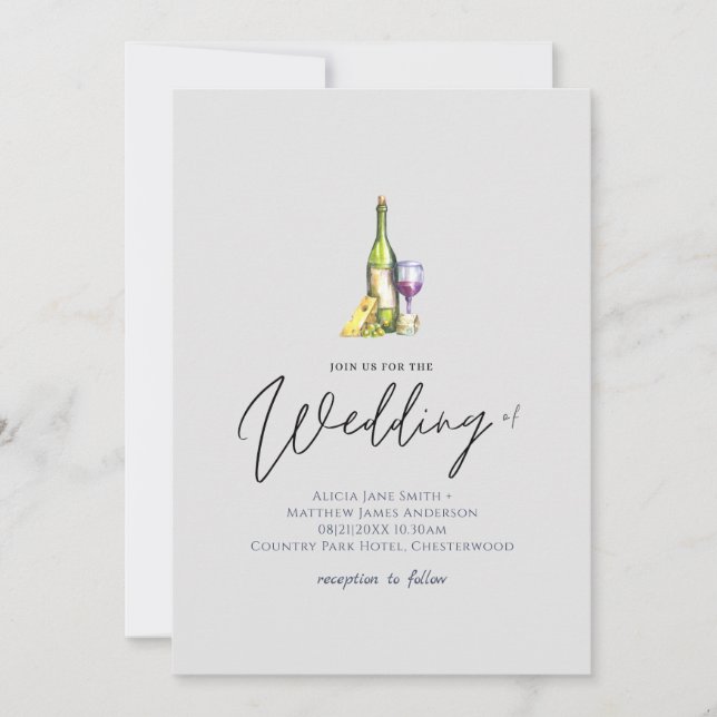 Wine and Cheese Grazing Table Wedding (Front)