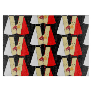 Wine And Cheese Lovers Cutting Board