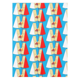Wine And Cheese Lovers Tablecloth