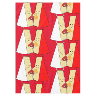 Wine And Cheese party Invitation Tablecloth