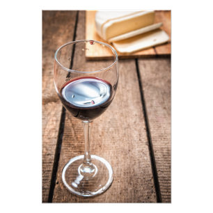Wine and cheese photo print