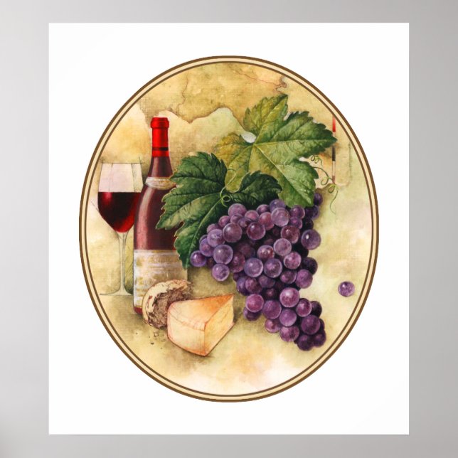 Wine and Cheese Poster (Front)
