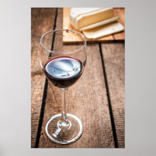 Wine and cheese poster
