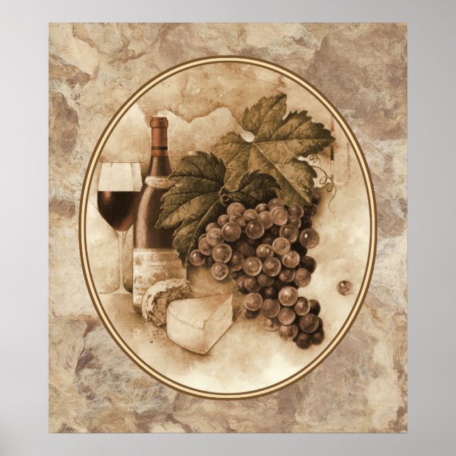 Wine and Cheese Poster (Front)