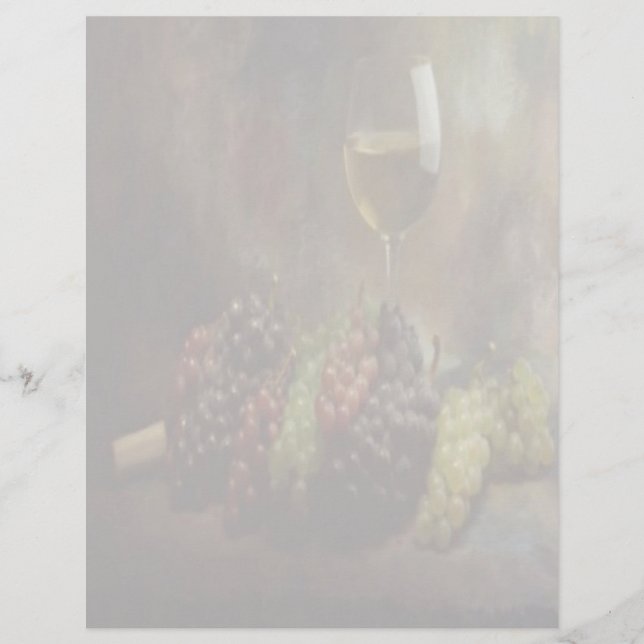 Wine And Grapes Flyer (Front)