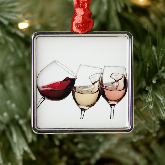 **WINE AND MORE WINE**  CHRISTMAS ORNAMENT (Tree)