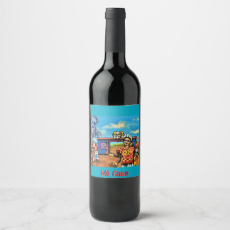 Wine Art Label