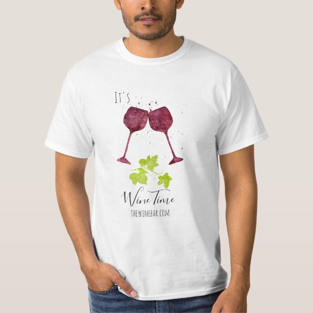 *~* Wine Bar Winery Vineyard Wine Cellar T-Shirt (Front)
