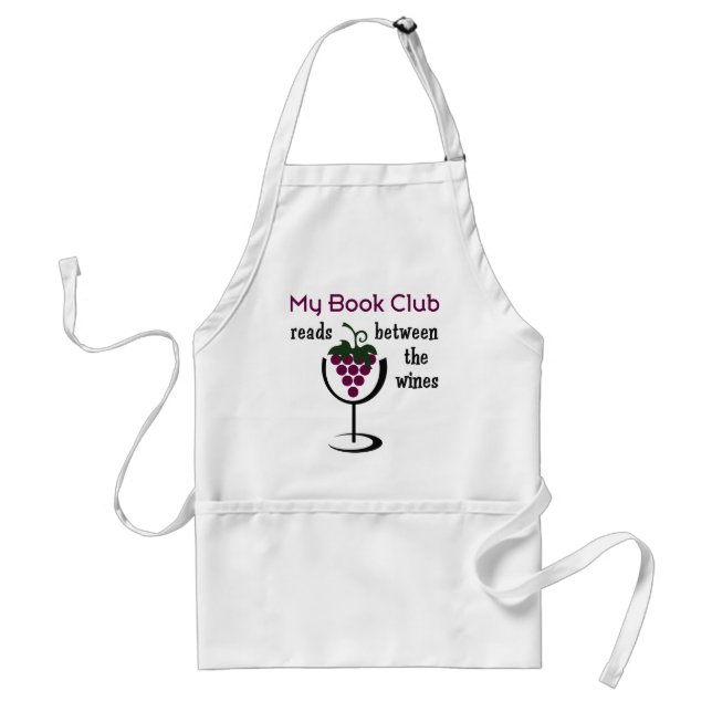 Wine Book Club Standard Apron (Front)