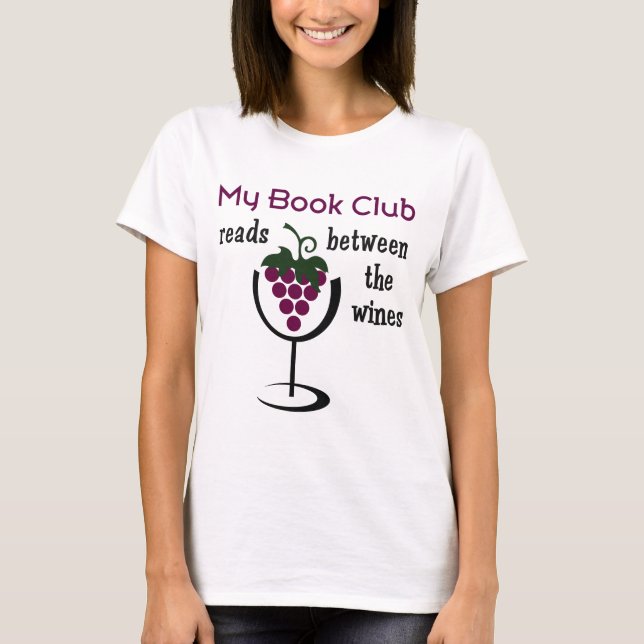 Wine Book Club T-Shirt (Front)