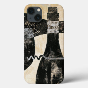 Wine Bottle and Glass iPhone 13 Case
