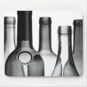 Wine Bottle Computer Mousepad