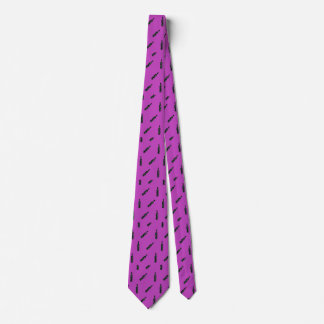 Wine Bottle Dark Tie