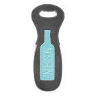 Wine Bottle Illustration - Modern White Name