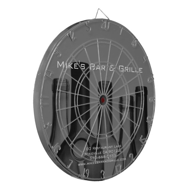 Wine Bottles Business Dart Boards (Front Left)