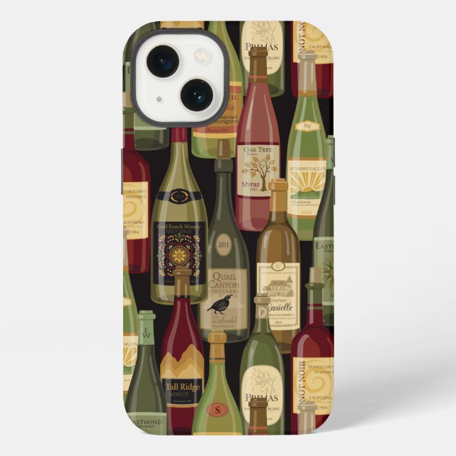 Wine Bottles cell phone case (Back)