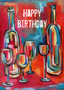 Glass Painting Cards Zazzle Nz