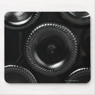 Wine bottles in a wine cellar. Only the bottom Mouse Pad