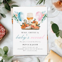 Wine & Cheese Gender Reveal Party