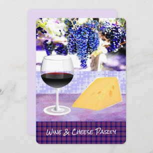 Wine & Cheese Party Invitation